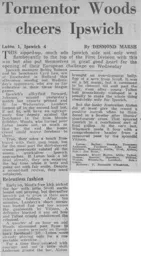 Match Report: Luton Town FC vs Ipswich Town (14th Sep 1974)