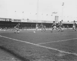 Adrian Alston nets the second goal