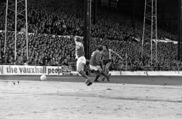 Jimmy Husband passes down the wing