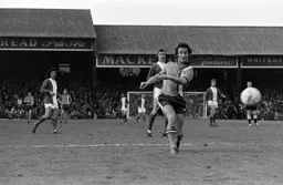 Jimmy Husband strike for goal