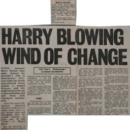 Match Report: Luton Town FC vs Middlesbrough (16th Oct 1974)