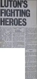 Match Report: Luton Town FC vs Tottenham Hotspur (26th Oct 1974)