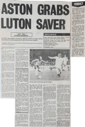 Match Report: Luton Town FC vs Tottenham Hotspur (26th Oct 1974)