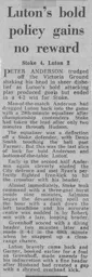 Match Report: Stoke City vs Luton Town FC (16th Nov 1974)