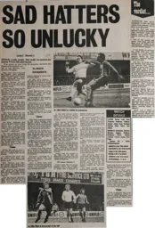 Match Report: Luton Town FC vs Burnley (30th Nov 1974)