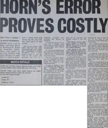 Match Report: Luton Town FC vs Chelsea (11th Jan 1975)