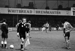 Chelsea supporters invade the pitch
