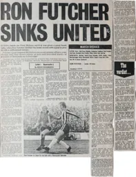 Match Report: Luton Town FC vs Newcastle United (8th Feb 1975)