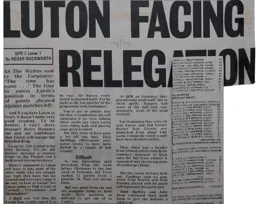 Match Report: Queens Park Rangers vs Luton Town FC (1st Mar 1975)