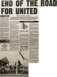 Match Report: Carlisle United vs Luton Town FC (15th Mar 1975)