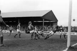 Ron Futcher goes close