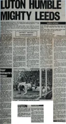 Match Report: Luton Town FC vs Leeds United (22nd Mar 1975)