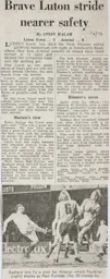 Match Report: Luton Town FC vs Arsenal (25th Mar 1975)