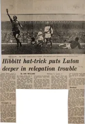 Match Report: Wolverhampton Wanderers vs Luton Town FC (31st Mar 1975)