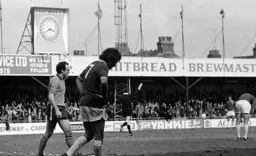 Keith Weller looks distraught after scoring an own goal from 20 yards