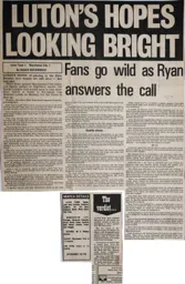 Match Report: Luton Town FC vs Manchester City (26th Apr 1975)