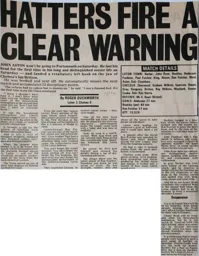 Match Report: Luton Town FC vs Chelsea (30th Aug 1975)