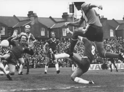 A Luton effort goes wide