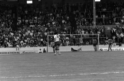 Keith Barber holds on to the ball