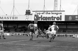Rovers keeper makes sure the ball is his
