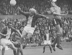 John Seasman goes close with a header