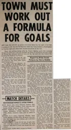 Match Report: Nottingham Forest vs Luton Town FC (21st Oct 1975)
