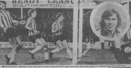 Match Report: Southampton vs Luton Town FC (8th Nov 1975)