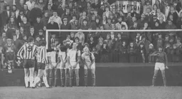 The Luton wall is lined up