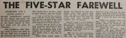 Match Report: Charlton Athletic vs Luton Town FC (3rd Dec 1975)