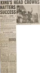 Match Report: Hull City vs Luton Town FC (20th Dec 1975)