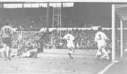 The Town's second goal hits the back of the net