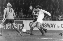 John Aston gets the better of Forest's Martin O'Neill