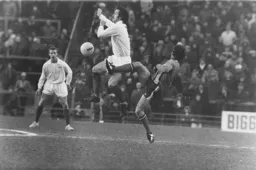 Jimmy Husband performs some midfield ballet