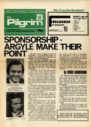 Programme: Plymouth Argyle vs Luton Town FC (24th Feb 1976)