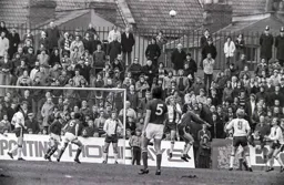 Paul Futcher helps out his keeper