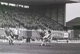 Brian Chambers sees his shot saved