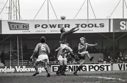 Ron Futcher heads over