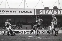 Andy King tries his luck