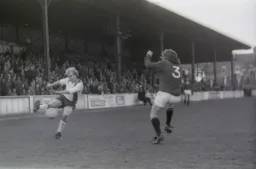 Ron Futcher gets a cross over