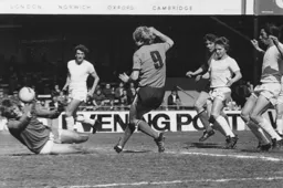 Ron Futcher slips in goal number two