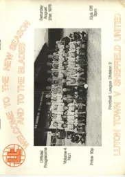 Programme: Luton Town FC vs Sheffield United (21st Aug 1976)