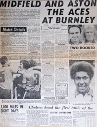 Match Report: Burnley vs Luton Town FC (28th Aug 1976)