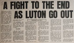Match Report: Sunderland vs Luton Town FC (31st Aug 1976)