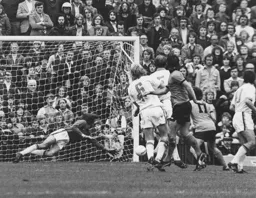 Keith Barber brings out a fingertip save