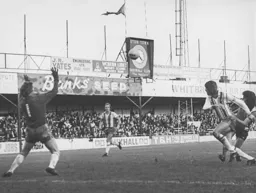 Brian Chambers nets the Town's consolation goal