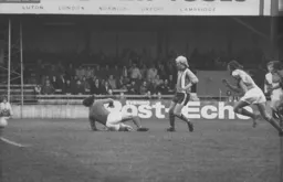 Ron Futcher tucks away the opening goal