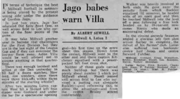 Match Report: Millwall vs Luton Town FC (13th Nov 1976)