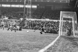 Dixie Deans scores the first for Town