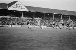 Ron Futcher waiting for the ball to arrive