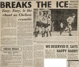 Match Report: Luton Town FC vs Chelsea (29th Dec 1977)